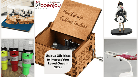 Top 5 Unique Gift Ideas to Impress Your Loved Ones in 2025 | Personalized Gifts India - Boenjoy Gifts