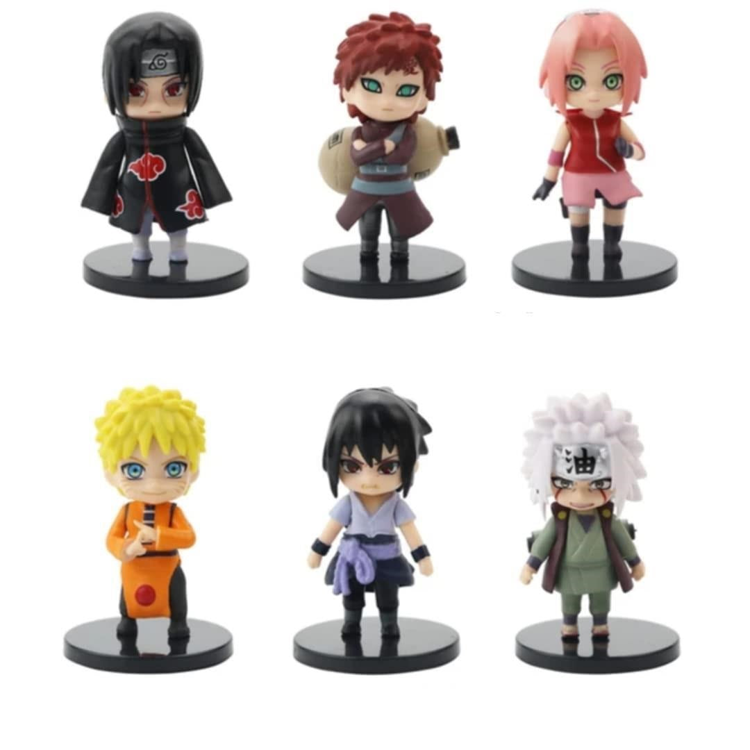 Naruto Anime 3D Mini Figures – 7cm Collectible Toy Set | Multiple Characters