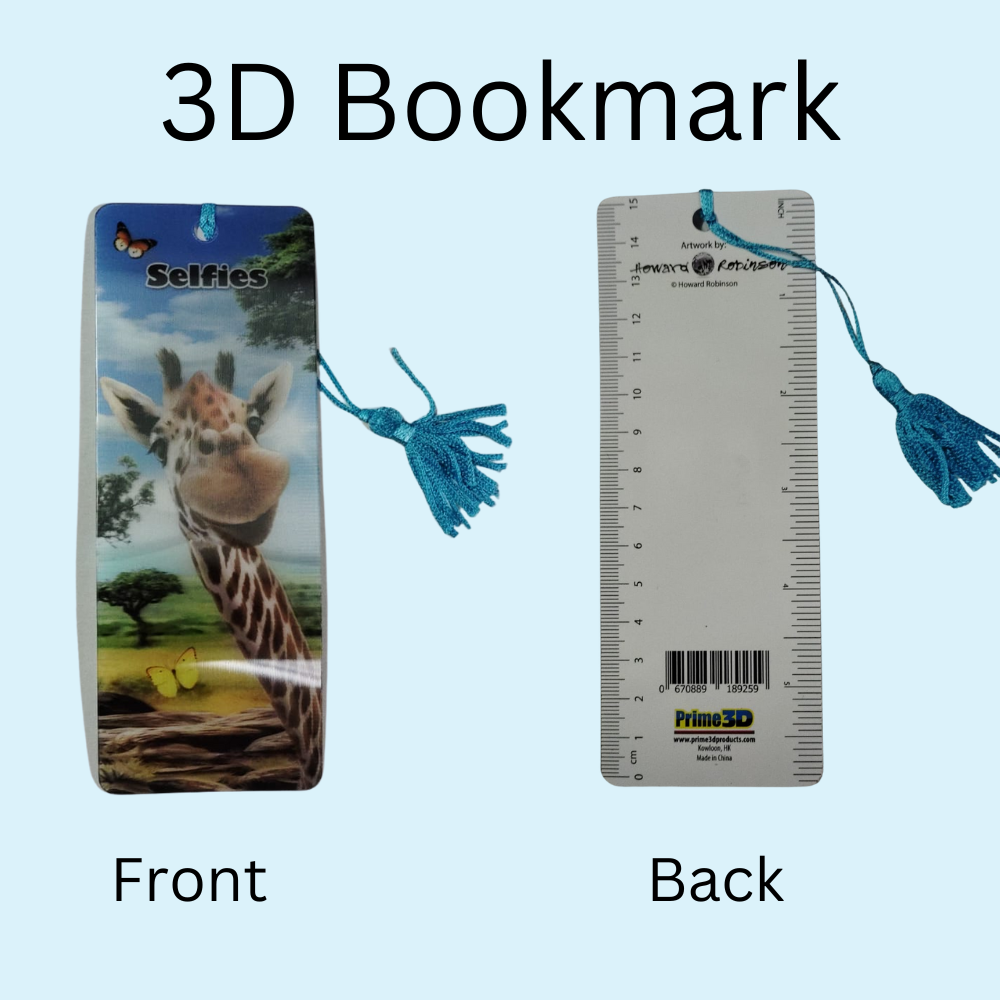 3D Bookmark – Unique Designs for Book Lovers | Multiple Variants Available