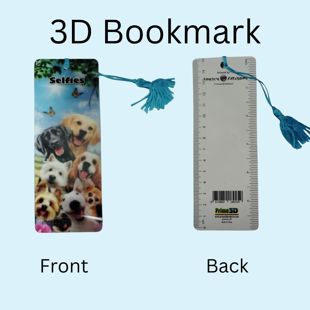 3D Bookmark – Unique Designs for Book Lovers | Multiple Variants Available