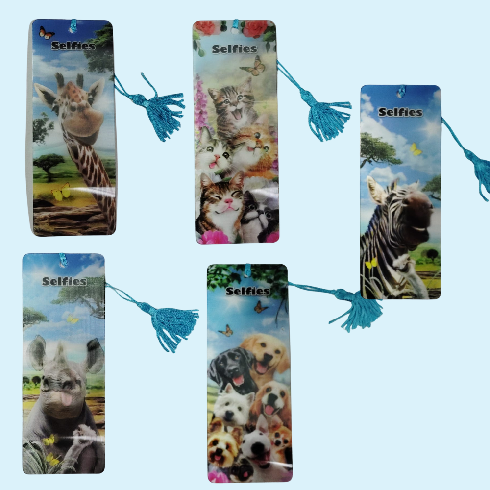 3D Bookmark – Unique Designs for Book Lovers | Multiple Variants Available