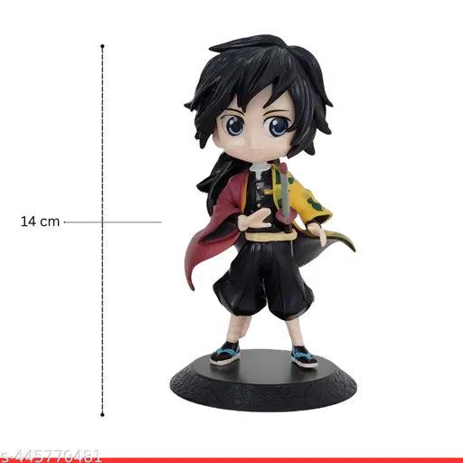 Demon Slayer Giyu Tomioka Q Figure 15Cm| Limited Edition Collectible Action Figure
