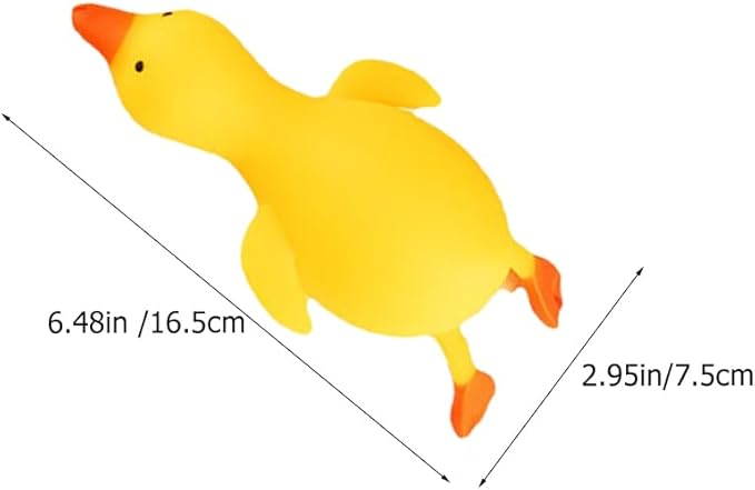 Squishy Yellow Duck Stress Relief Toy – Fun & Relaxing
