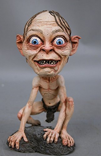 Gollum Smeagol Polyresin Bobble Head | 14 Cm | Made In India ; Hand Painted | Novel ; Movie ; The Hobbit ; The Lord Of The Rings |