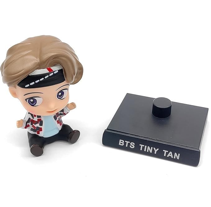 V Tae-Hyung (BTS) PVC Bobblehead + Phone Holder | BTS ; Korean Band |