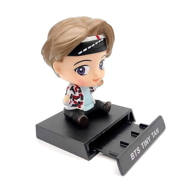 V Tae-Hyung (BTS) PVC Bobblehead + Phone Holder | BTS ; Korean Band |