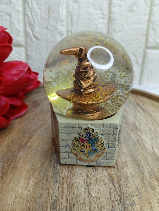 Harry Potter Sorting Hat Snow Globe – Hogwarts Collectible | No Light, No Movement, No Sound