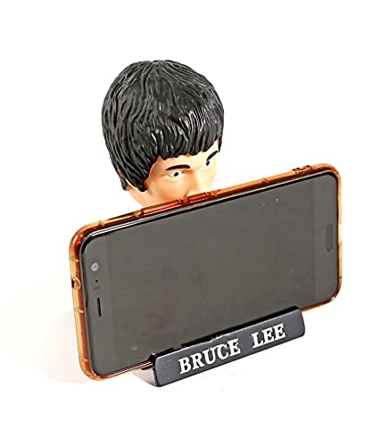 Bruce Lee PVC Bobblehead + Phone Holder | Celebrity ; Martial Arts |