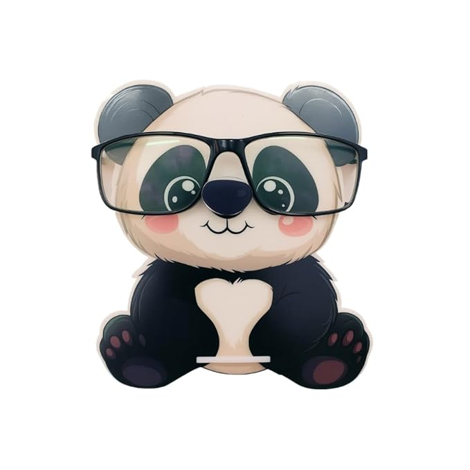 Cute Panda Eyeglass Stand Holder