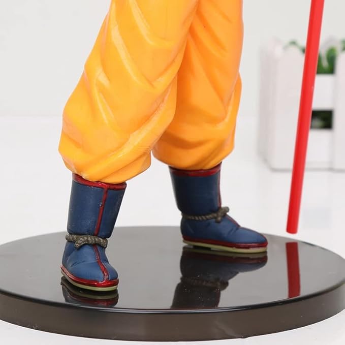 Dragon Ball Z Son Goku Action Figure – Somersault Pose | Special Edition Toy for Car Dashboard, Home & Office Decor, Cake Toppers, and Collectibles (20cm)