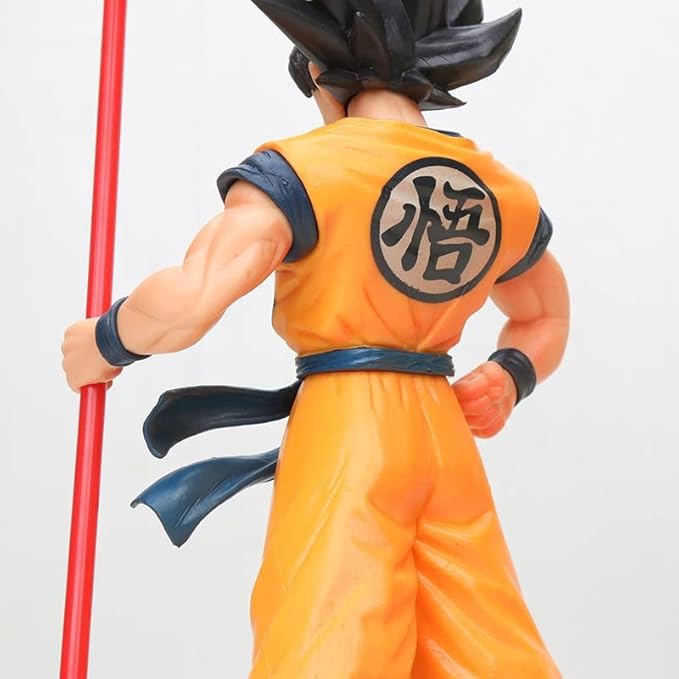 Dragon Ball Z Son Goku Action Figure – Somersault Pose | Special Edition Toy for Car Dashboard, Home & Office Decor, Cake Toppers, and Collectibles (20cm)