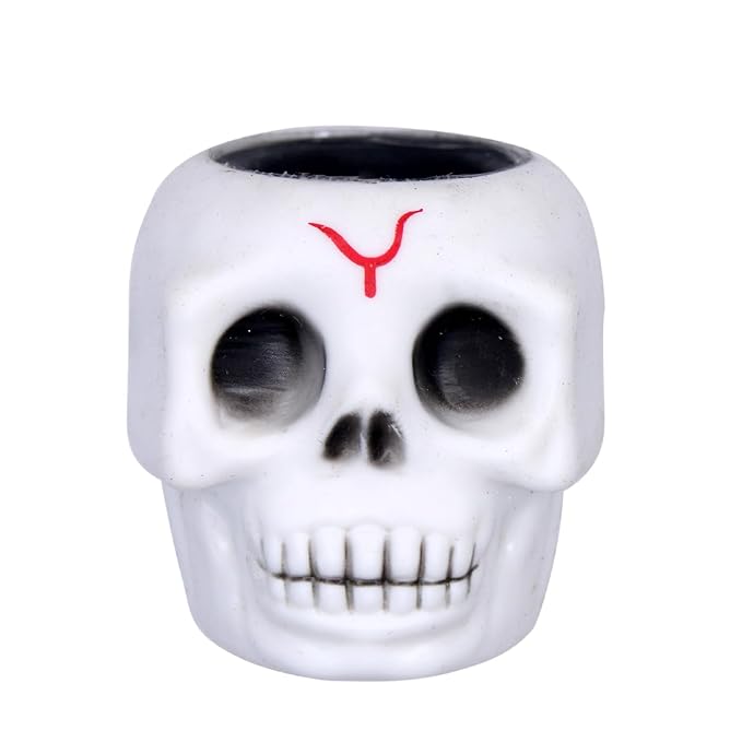 Title: Spooky Skull & Bat Pop-Up Stress Relief Toy – Halloween Decompression Fun