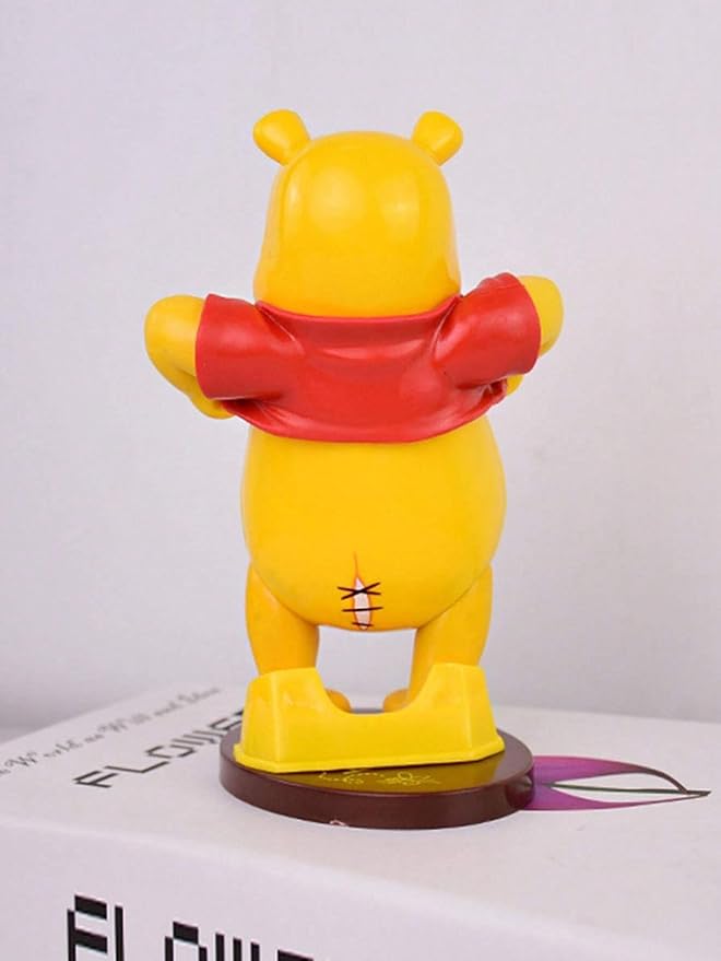 Winnie The Pooh Action Action Figure Toy for Car Dashboard, Decoration, Cake Topper, Office Desk & Study Table| Size 20