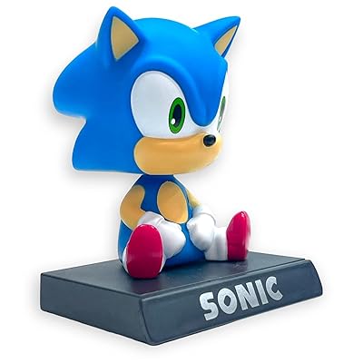 Sonic The Hedgehog PVC Bobblehead + Phone Holder | Anime
