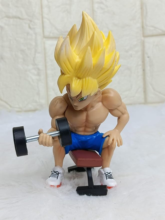 Anime DBZ Goku Son - The Bicep Guy Action Figure