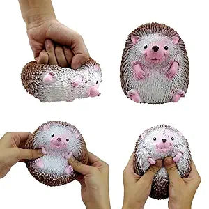 Stretchable Hedgehog Squishy Toy – Cute Stress Relief Fidget