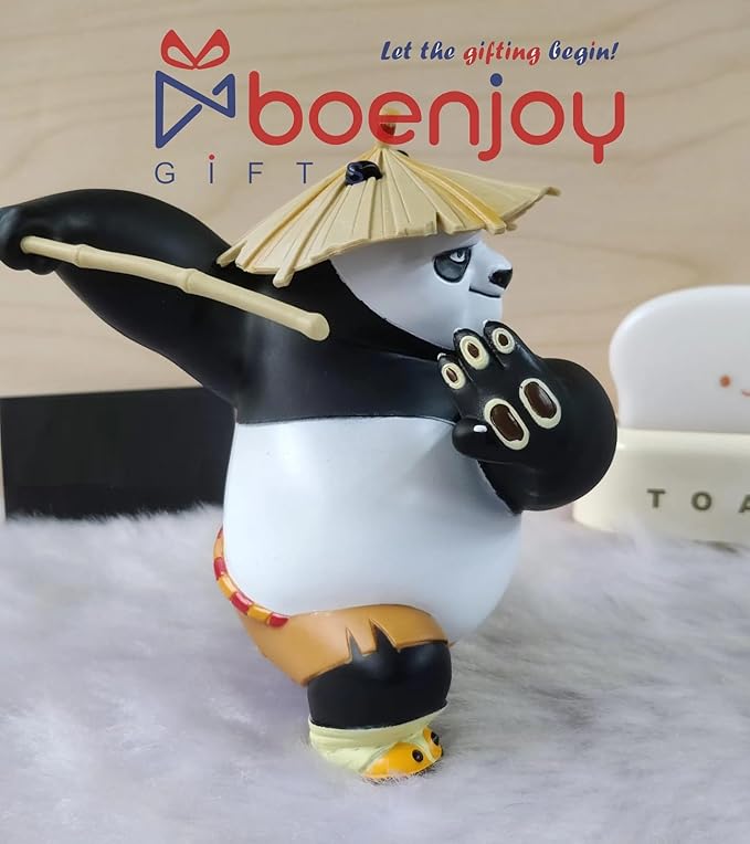 Kung Fu Panda Action Figures - Limited Edition, Kung Fu Panda Figurine, Merchandise Figures, Collectible Figurine for Home Decor, Office Table & Study Table Toys (15 cm)