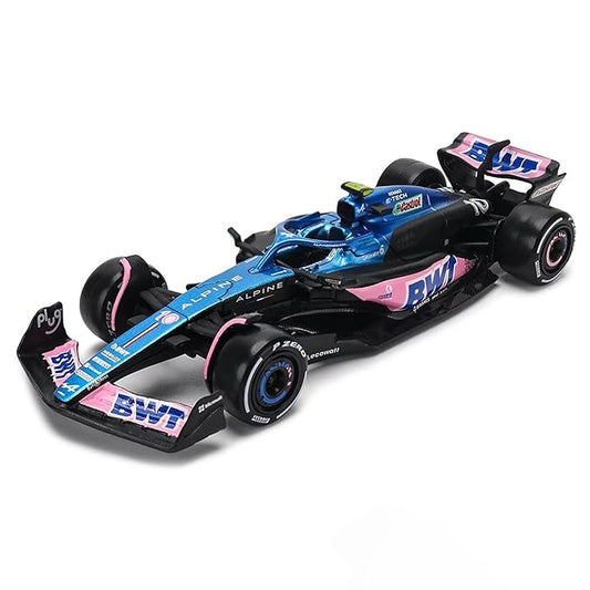 Xiangtat 1/43 Bburago 1:43 F1 2023 Alpine F1 Team A523 10# Pierre Gasly Alloy Car Die Cast Car Model Collection Gift