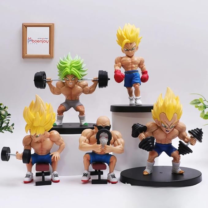 Anime DBZ Goku Son - The Bicep Guy Action Figure