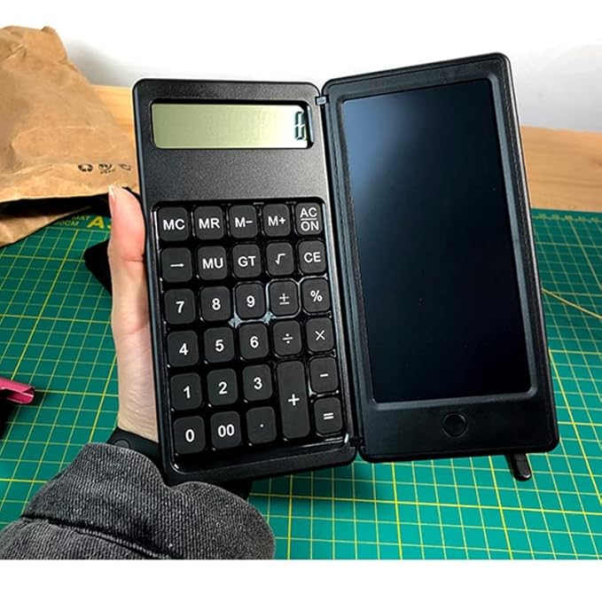 Handwriting Tablet Calculator Business Notepad Innovative Writing Tablet Calculator Office Portable Fashion Calculator