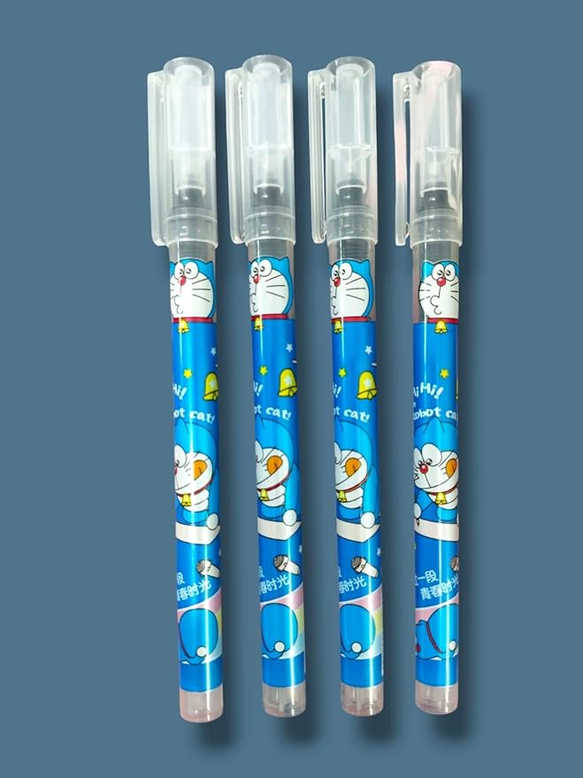 Doremon Gel Pen Liquid Ink Pilot Pen Set of 4