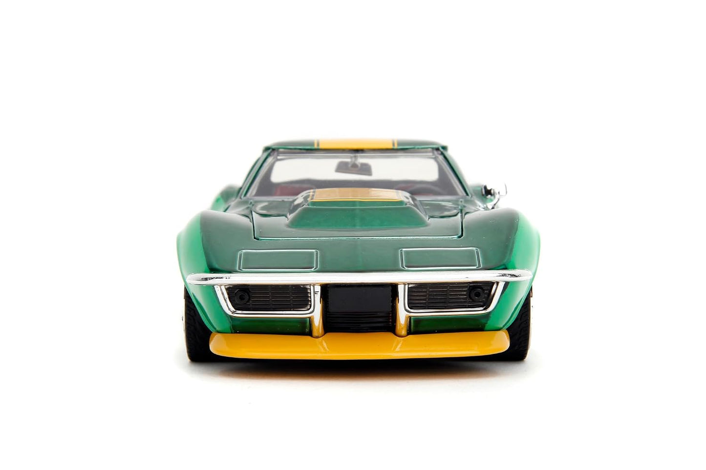 Jada Street Fighter 1:24 1969 Chevrolet Corvette Stingray ZL1 & 2.75" Cammy Figure, Toys for Kids and Adults( COD NOT AVAILABLE)
