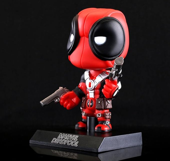 Deadpool With Guns (Standing) PVC Bobblehead | MCU ; Avengers |