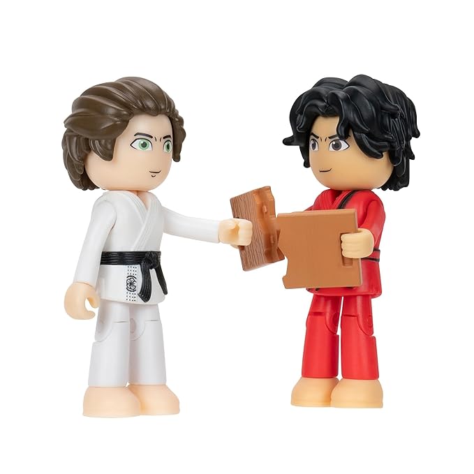 Cobra Kai Diaz vs. Keene Action Figure 6-Pack – Karate Training Set with Accessories