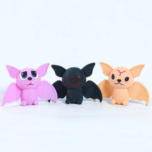 Cute Bat Squishy Toys – Soft and Spooky Fidget Fun (Random Color)