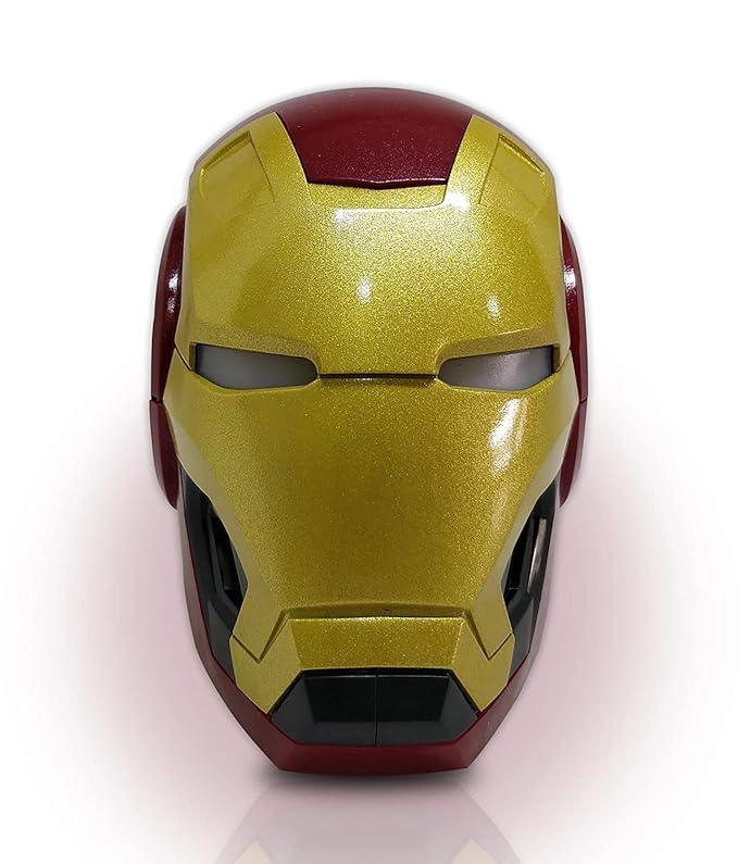 iron man bluetooth helmet Iron Man Helmet Bluetooth Speaker – Limited Edition Marvel Design with – Boenjoy Gifts
