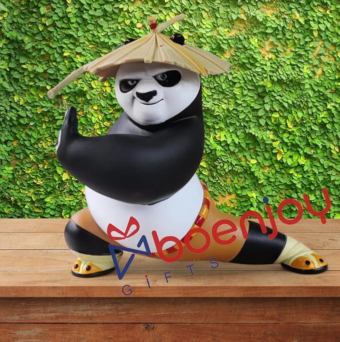 Kung Fu Panda Action Figures - Limited Edition, Kung Fu Panda Figurine, Merchandise Figures, Collectible Figurine for Home Decor, Office Table & Study Table Toys (15 cm)