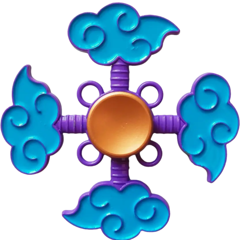Naruto High-Speed Spinner Toy – Comic Anime Design for Kids & Adults (Random Design, Pack of 1)