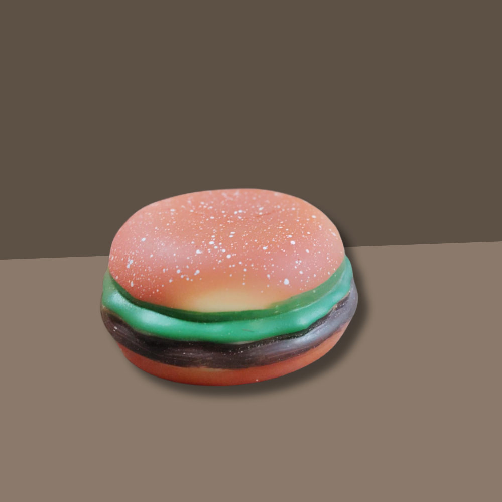 Burger Squishy Stress Relief Toy – Soft & Fun