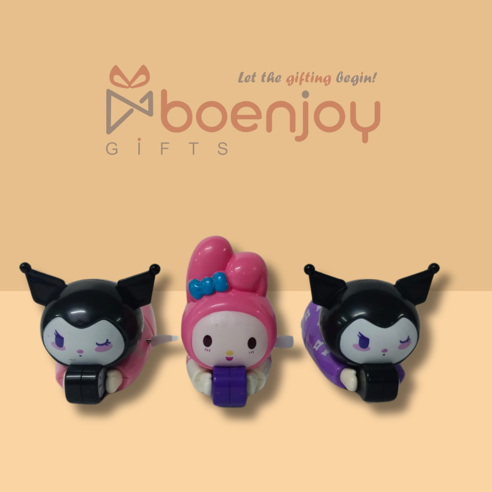Sanrio-Themed Wind-Up Crawling Toys – Kuromi & My Melody