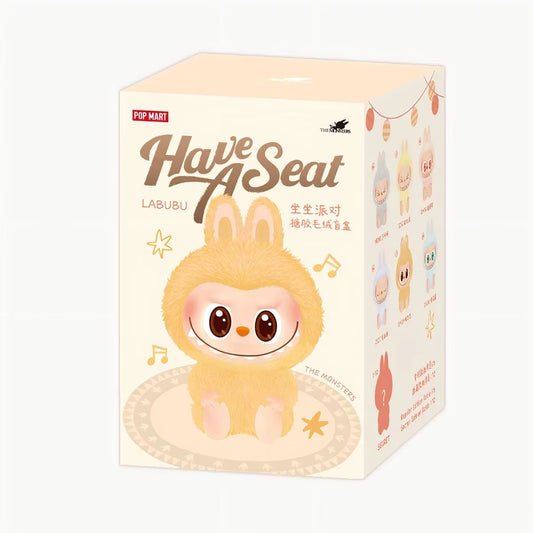 Labubu “Have a Seat” Series – Vinyl Toy Pendant Mystery Box Collectible Dolls