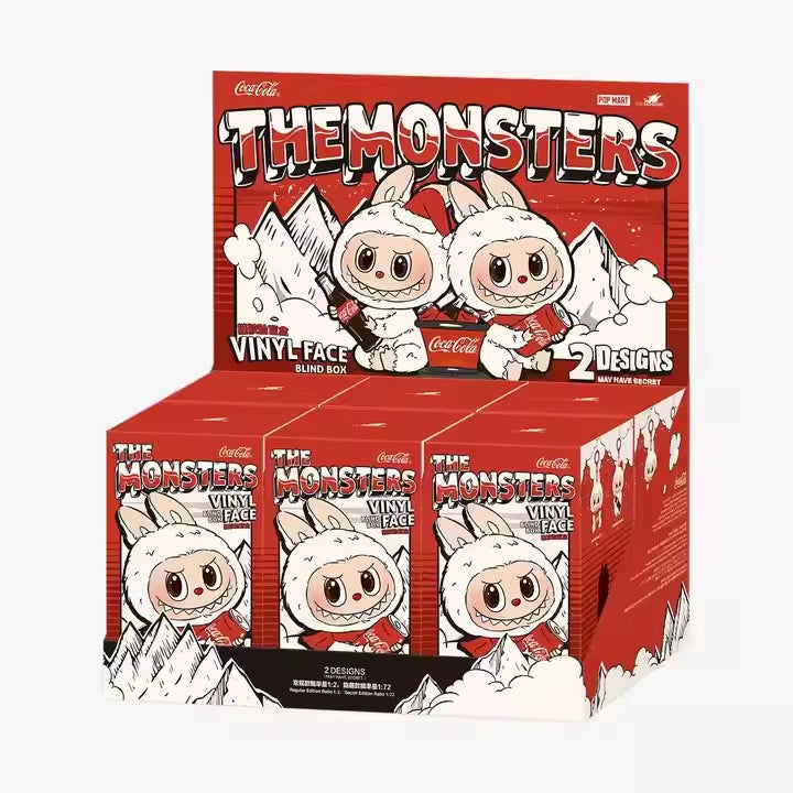 Labubu the Monsters Coca-Coladr Blind Box – Cute Cartoon Plush Figure Pendant Toy