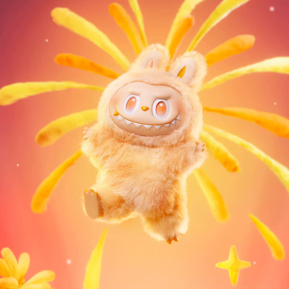 Monster Labubu Dacheng Energy Vinyl Plush Pendant – Blind Box Collectible