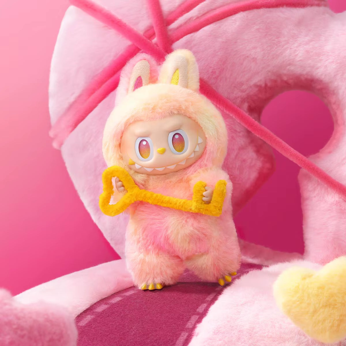Monster Labubu Dacheng Energy Vinyl Plush Pendant – Blind Box Collectible