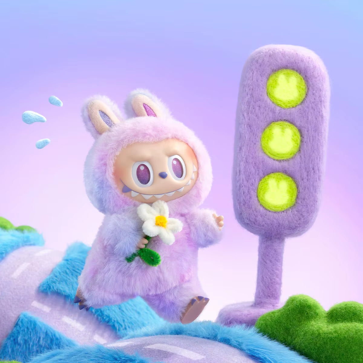 Monster Labubu Dacheng Energy Vinyl Plush Pendant – Blind Box Collectible
