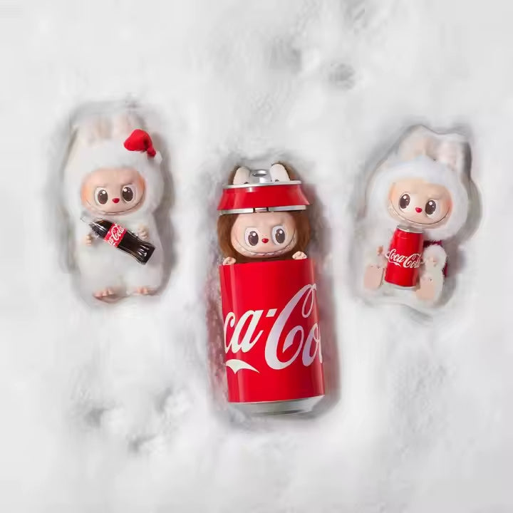 Labubu the Monsters Coca-Coladr Blind Box – Cute Cartoon Plush Figure Pendant Toy