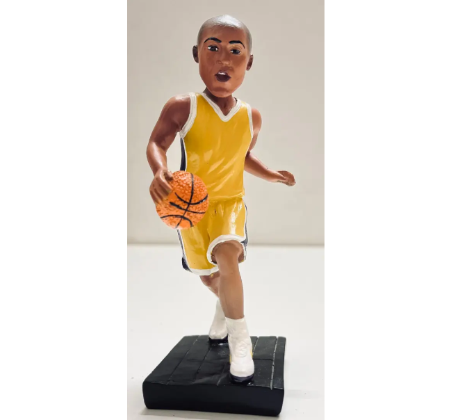 Kobe Bryant (Black Mamba) Polyresin | 16 Cm | Made In India ; Hand Painted | Basketball ; NBA ; LA Lakers|