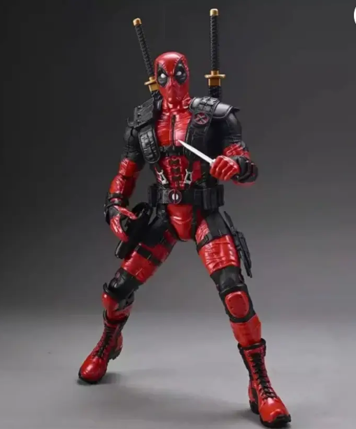 Deadpool Collectible Action Figure – 25cm Premium Superhero Toy with Movable Joints (Multicolor)