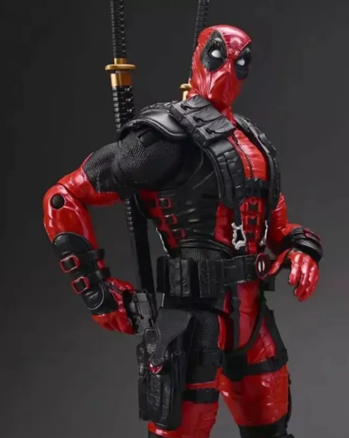 Deadpool Collectible Action Figure – 25cm Premium Superhero Toy with Movable Joints (Multicolor)