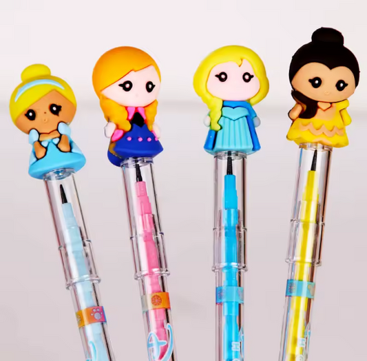Princess Bullet Pencil – Magical Retractable Pencil for Girls & Fans