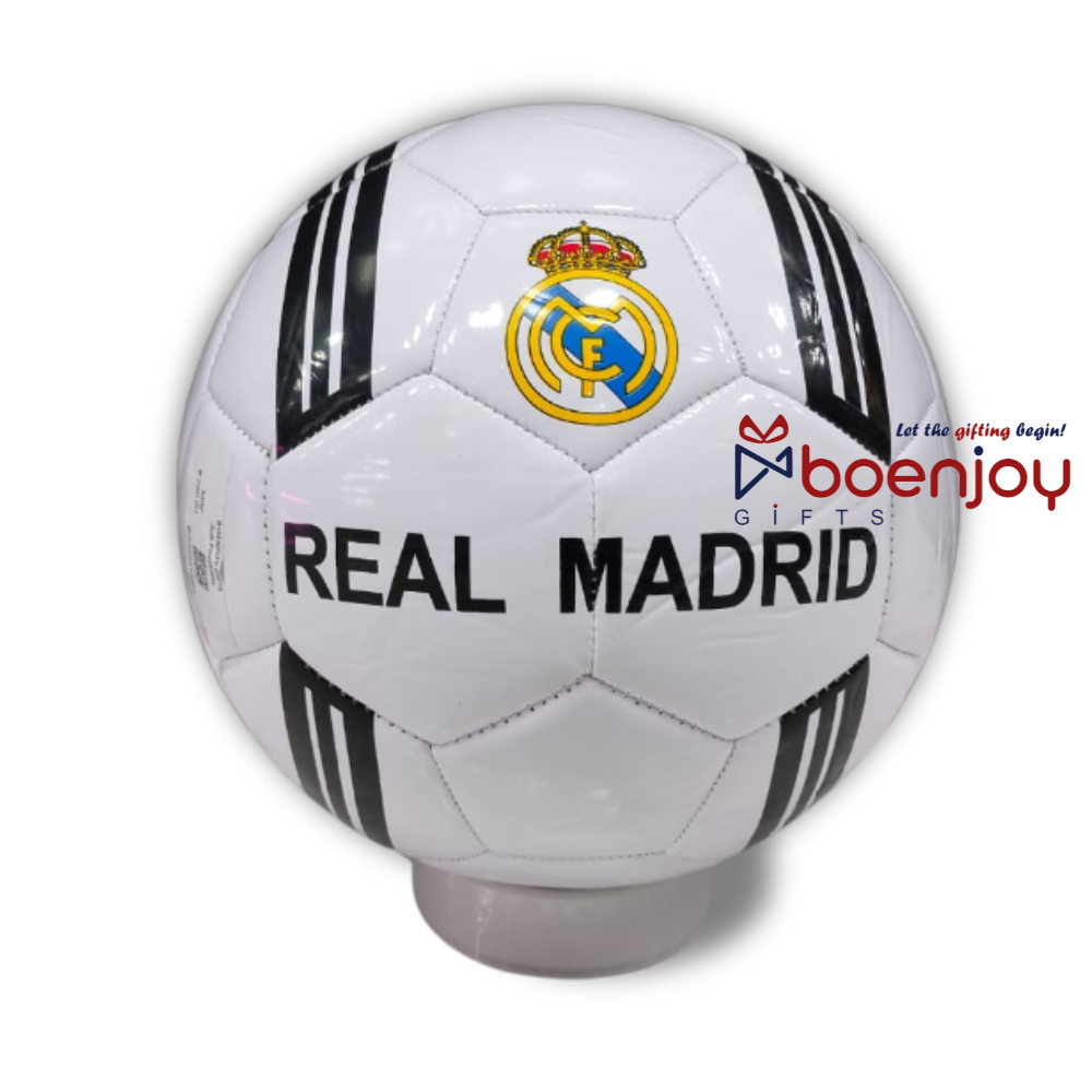 Real Madrid FC Size 5 Football – Official Club Design, Not Inflated