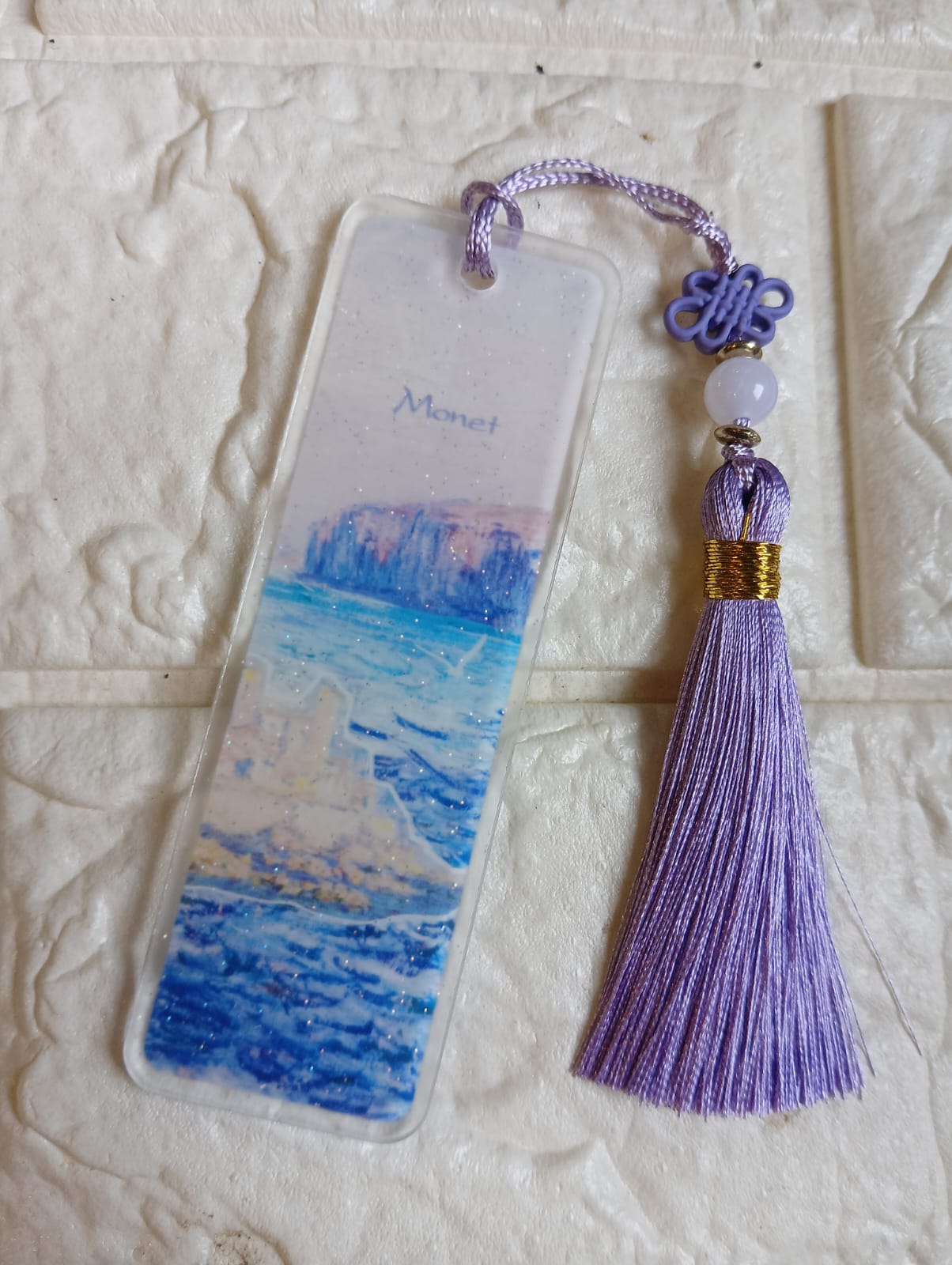 Elegant Tassel Acrylic Bookmark – Stylish & Durable Gift for Book Lovers