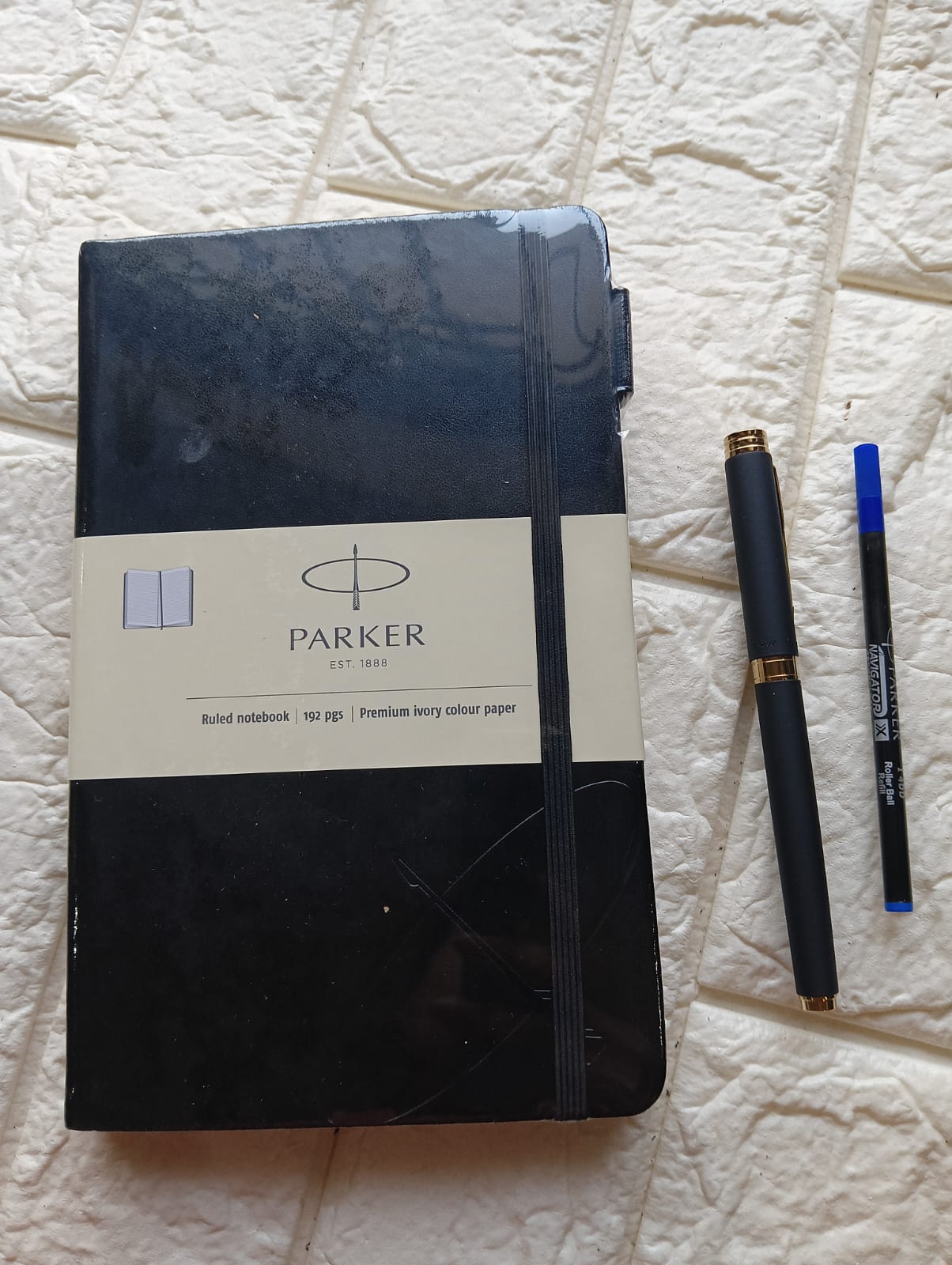 Parker Pen Set with Diary – Premium Ball & Roller Pen Combo in Elegant Gift Box