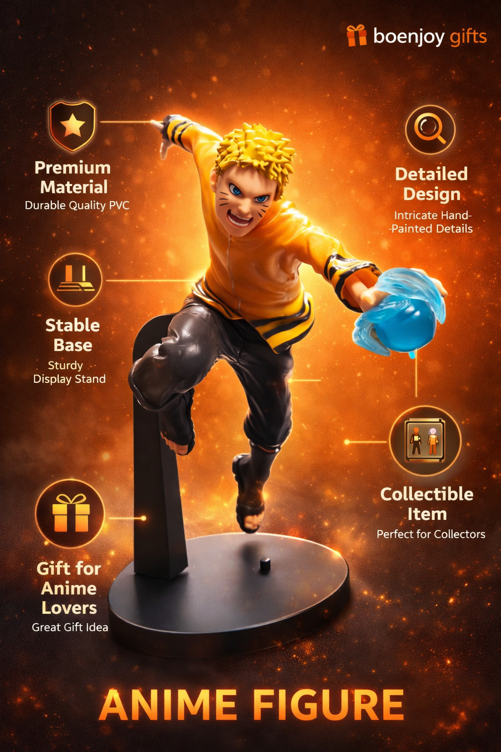 Naruto- Boruto Vibration |19 Cm|| Limited Edition Collectible Action Figure
