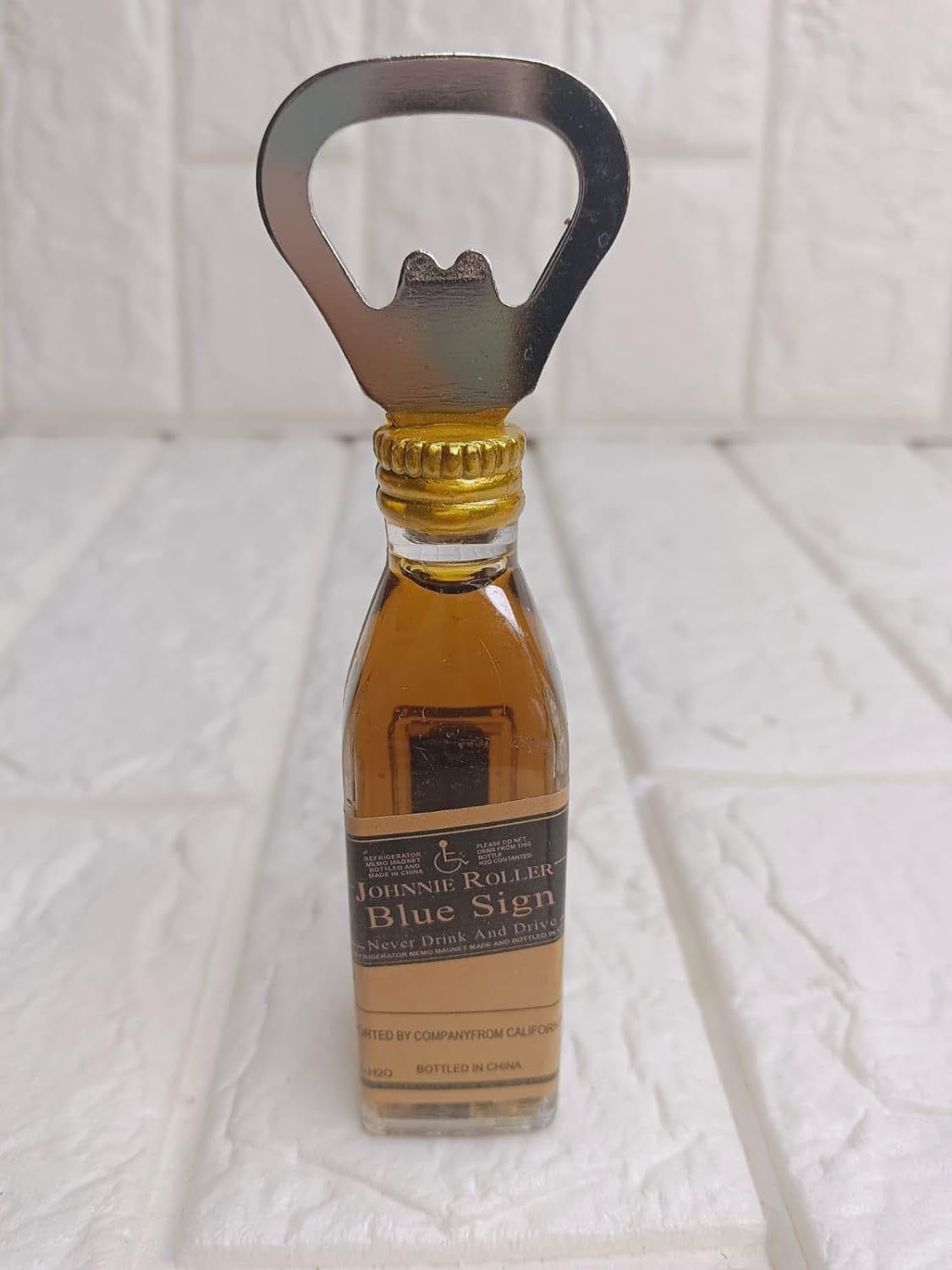 Magnetic Bottle Opener 6 Inch Johnni Roller B