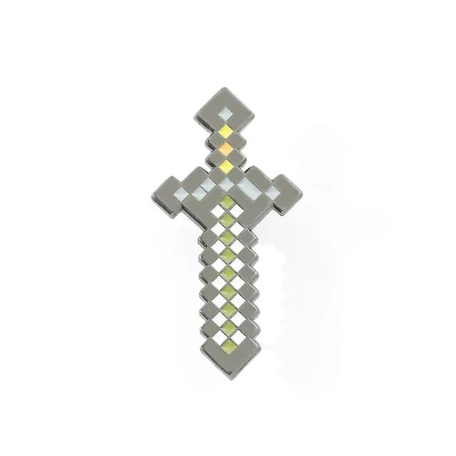 Minecraft Enamel Lapel Pin Badge - Costume Badge Cosplay Badge, Brooch for Backpack Badge for Fans Gift, 1 pcs | Style B